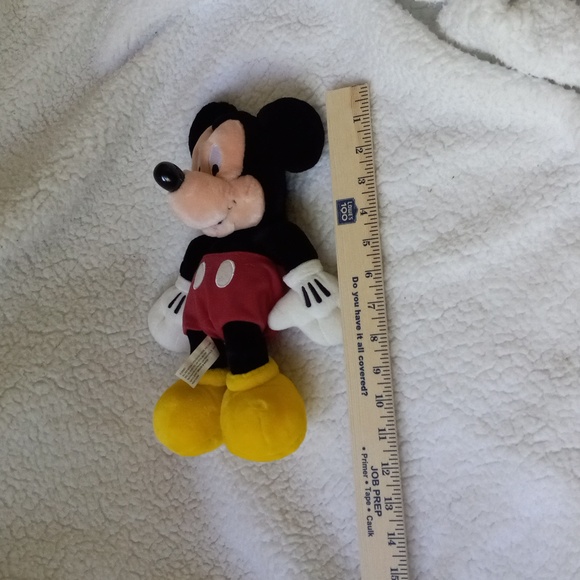 Vintage Walt DisneyWorld Mickey Mouse Pal Zipper Back Plush - Picture 6 of 6